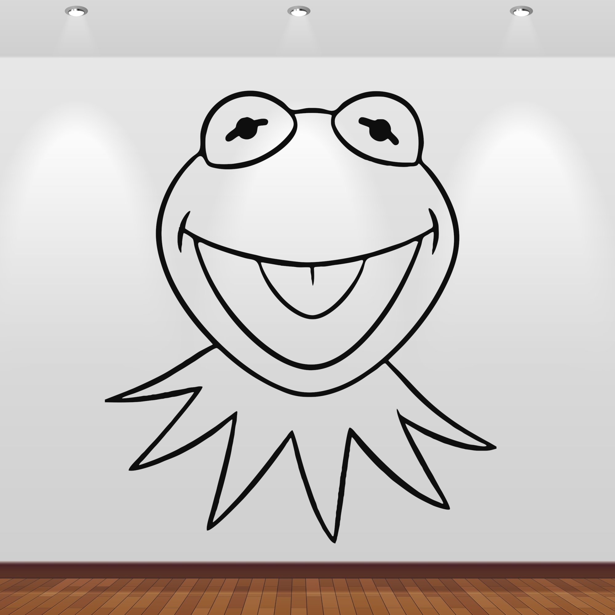 Wandsticker 46175 Kermit der Frosch - Muppet Show